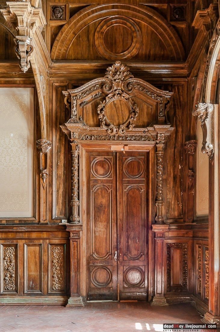 Дизайн деревянных элементов интерьера в классике